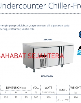 S/S Undercounter Chiller GEA