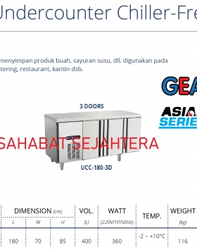 S/S Undercounter Chiller GEA