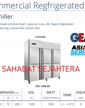 S/S Commercial Refrigerated Cabinet GEA