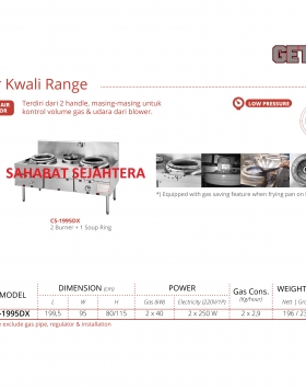 Blower Kwali Range GEA CS-1995DX