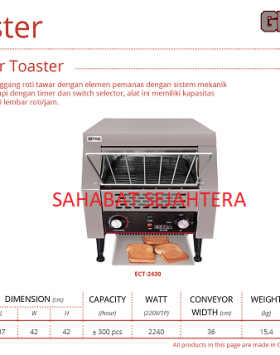 Conveyor Toaster GETRA