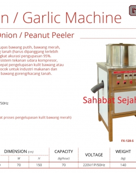 Garlic / Onion/ Peanut Peeler Getra FX-128-S