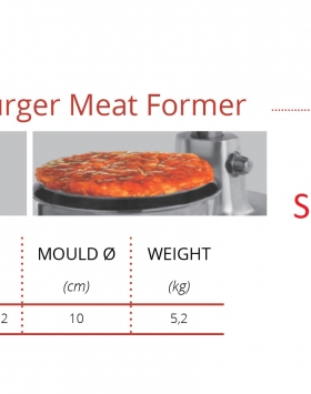 Manual Hamburger Meat Former GETRA