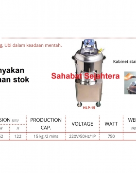 Potato Peeler Getra HLP-15