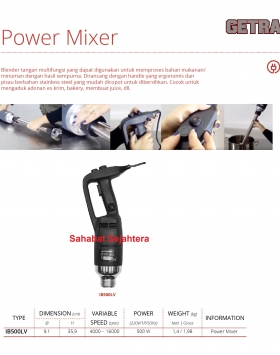 Power Mixer GETRA