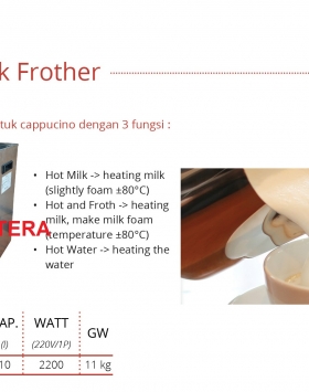 Automatic Milk Frother GETRA