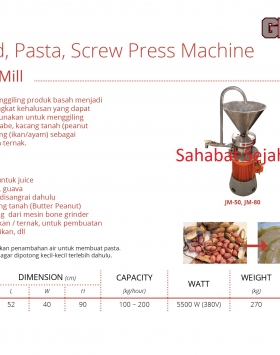 Colloid Mill Getra JM-80