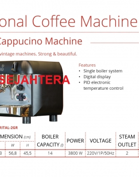 Espresso & Cappucino Machine GETRA