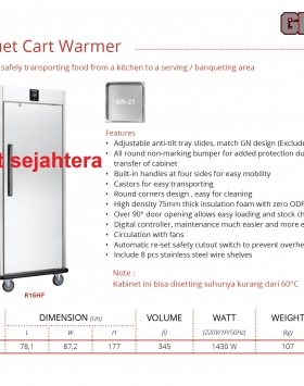 Banquet Cart Warmer GETRA