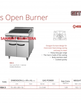 Gas Open Burner GEA RSK-3