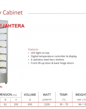 Hot Display Cabinet GETRA