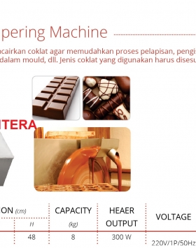 Chocolate Tempering Machine GETRA