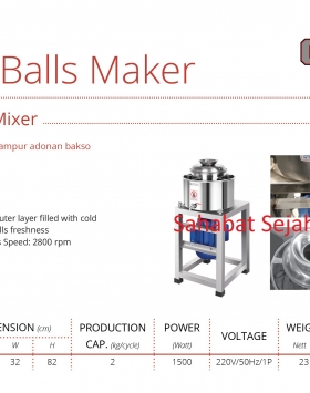 Meat Balls Mixer