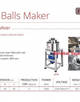 Meat Balls Mixer