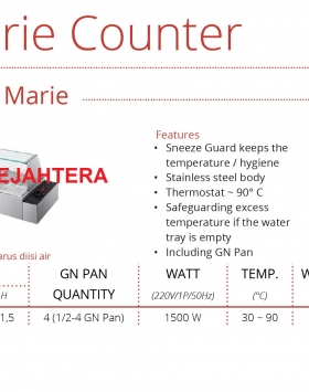 Table Top Bain Marie GETRA