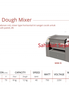 Horizontal Dough Mixer GETRA