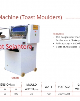 Moulding Machine (Toast Moulders) GETRA