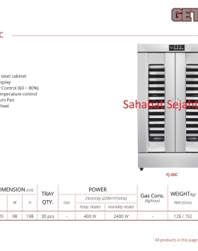 Electric Proofer GETRA