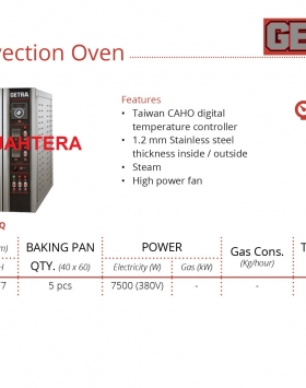 Electric Convection Oven GETRA