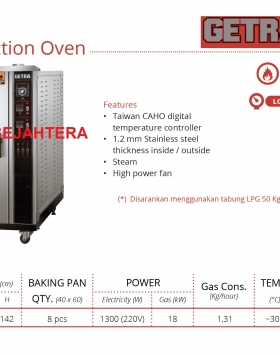 Gas Convection Oven GETRA