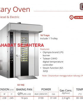 Gas Rotary Oven GETRA