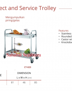 Collect & Service Trolley Getra Type CT-023