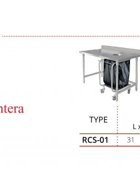 Stainless Steel Sorting Table Getra RCS-01