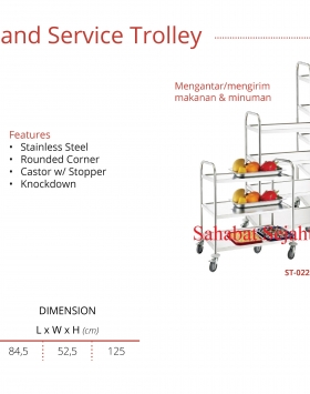 Collect & Service Trolley Getra Type ST-401