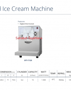 Hard Ice Cream Machine GEA