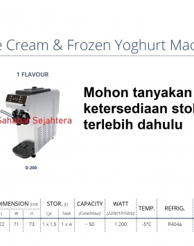 Soft Ice Cream and Frozen Yoghurt Machine GEA