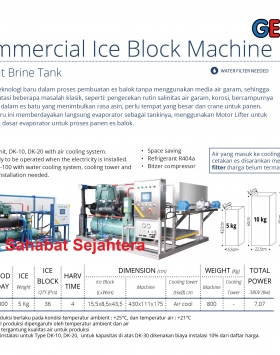 Commercial Ice Block Machine GEA