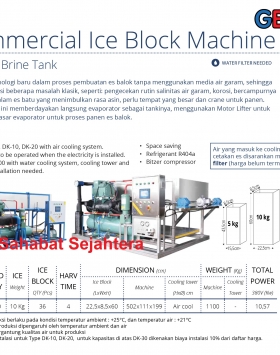 Commercial Ice Block Machine GEA