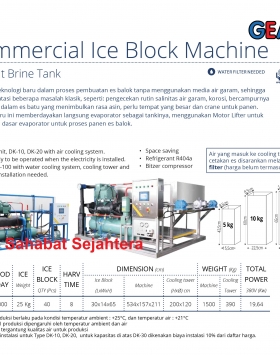 Commercial Ice Block Machine GEA