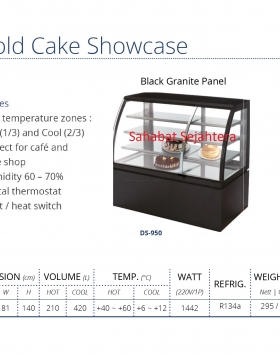 Hot & Cold Cake Showcase GEA