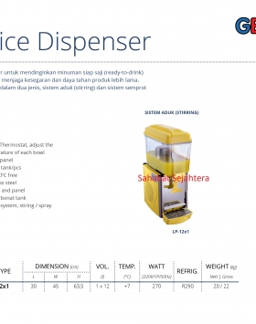 Juice Dispenser GEA