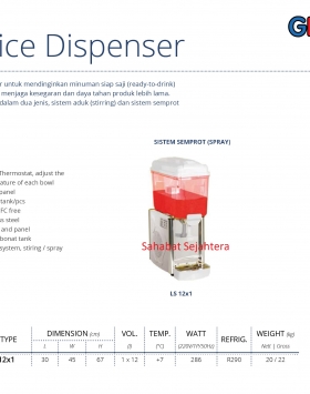 Juice Dispenser GEA