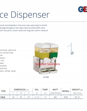 Juice Dispenser GEA