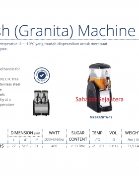 Slush (Granita) Machine GEA