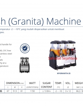 Slush (Granita) Machine GEA