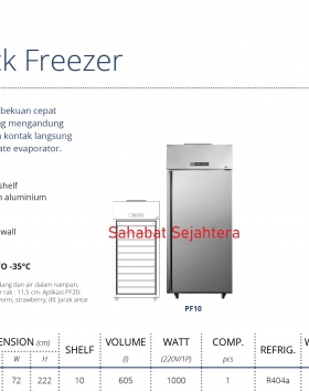 Ice Pack Freezer GEA