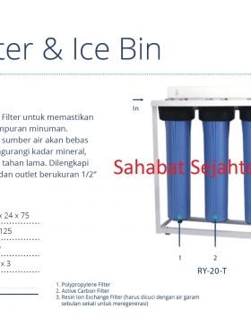 Water Filter & Ice Bin GEA