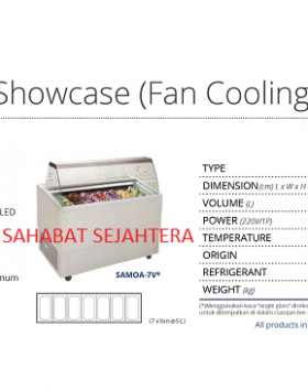 Gelato Showcase (Fan Cooling) GEA