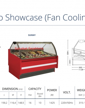 Gealto Showcase (Fan Cooling) GEA