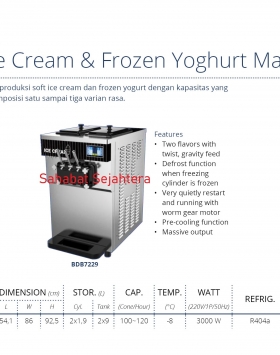 Soft Ice Cream & Yoghurt Machine GEA