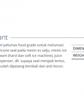 Food Grade Lubricant GEA