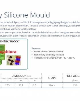 Ice Lolly Sillicone Mould GEA