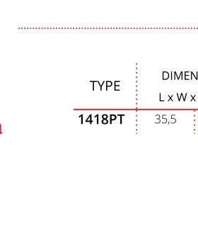 Nampan Anti Selip Getra Type 1418PT