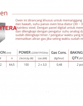 Gas Baking Oven GETRA