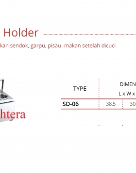 Spoon Drainer Holder Getra SD-06 Tempat Mengeringkan Sendok