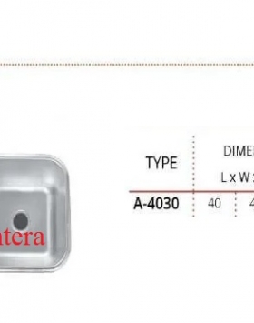 S/S Bowl Sink Getra A-4030
